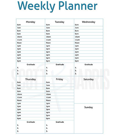 Weekly Planner4