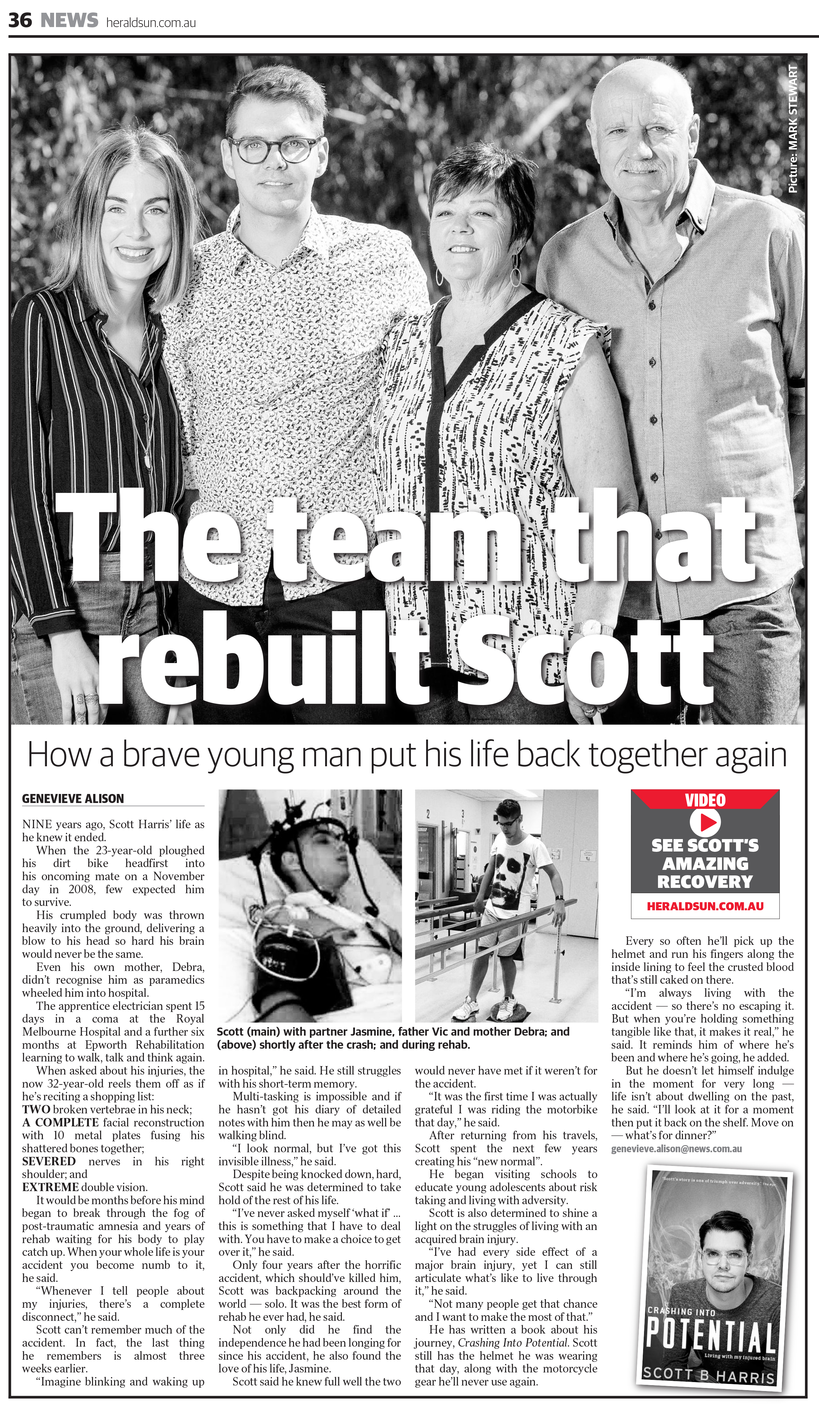 herald sun article